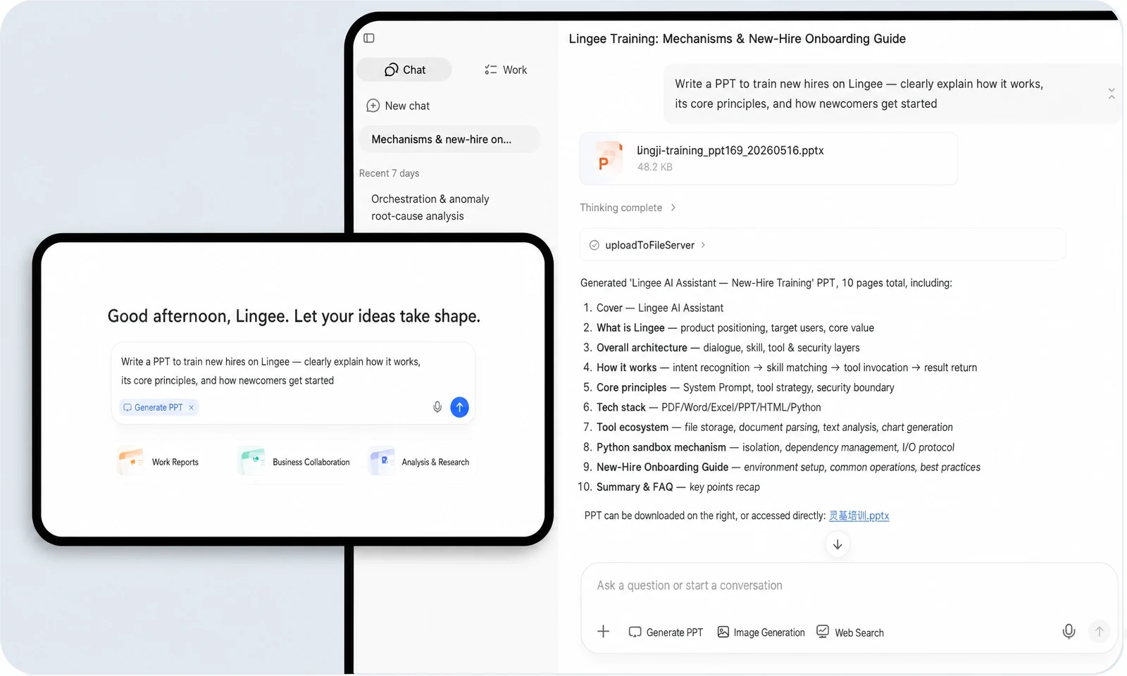 Personal AI assistant